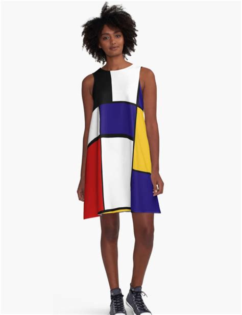 Vestito Mondrian 